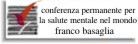 conferenza permanente per la salute mentale nel mondo - franco basaglia